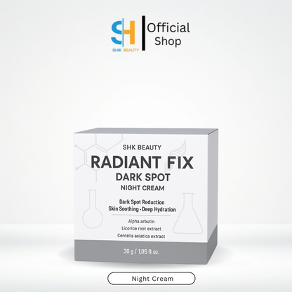 SHIK BEAUTY Radiant Fix Dark Spot Night Cream – Brightening, Skin Soothing & Deep Hydration (30g)