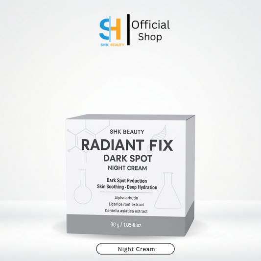 SHIK BEAUTY Radiant Fix Dark Spot Night Cream – Brightening, Skin Soothing & Deep Hydration (30g)