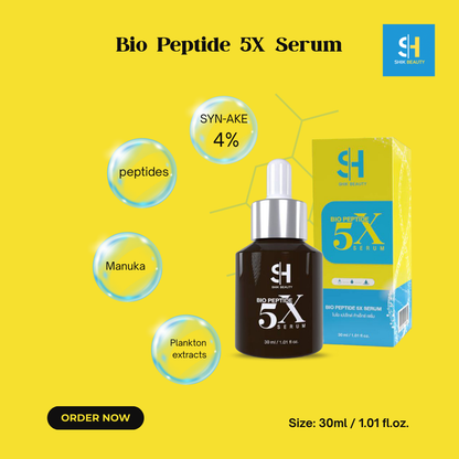 Bio Peptide 5X Serum – Peptide Anti-Aging Serum (30 mL)