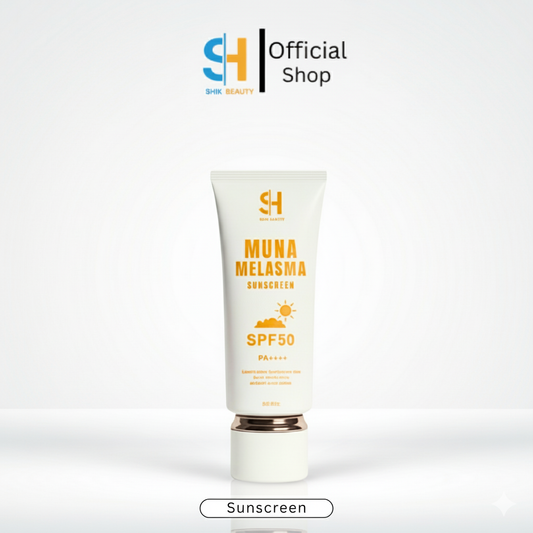 MUNA Sunscreen SPF50 PA++++ – Lightweight Face Sunscreen (30 g)